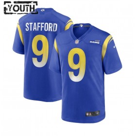 Maillot Enfant Los Angeles Rams Matthew Stafford 9 Nike Royal 2021 NFL